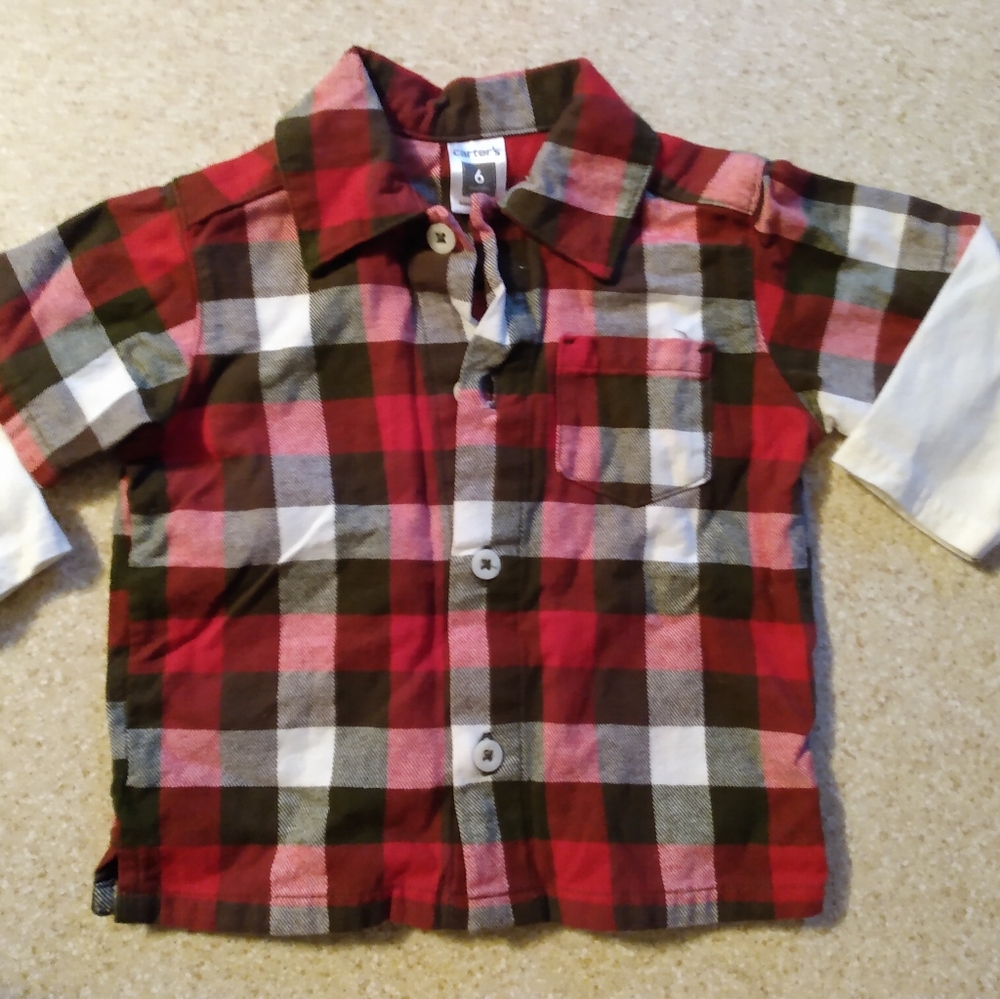 Carter's Layered Button Down